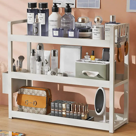 3-Tier Multifunctional Hard Plastic Organiser Home & Living Household Storage Caddies