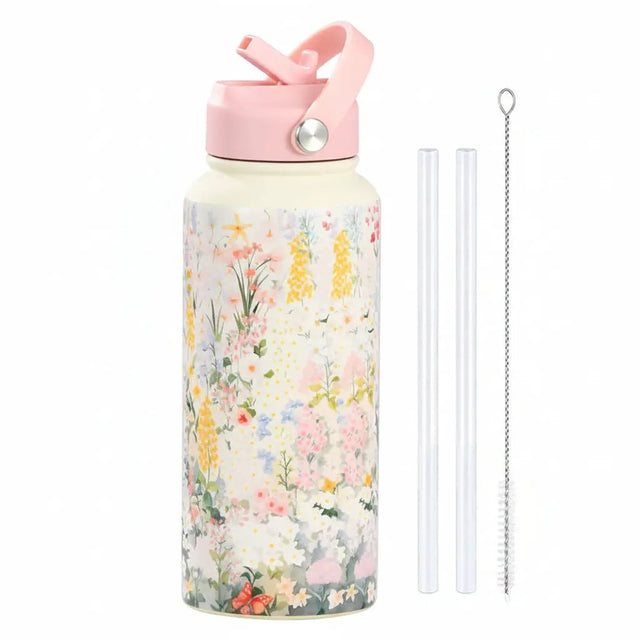 Vacuum Insulated Water Bottle Kitchen & Dining Water Bottles