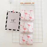 3-Pocket Over-Door Wall Hanging Storage Bag Home & Living Household Storage Caddies