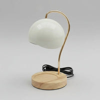 Electric Candle Warmer with Wood Base Home & Living Candle & Oil Warmers
