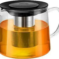 Borosilicate Glass Teapot with Infuser Kitchen & Dining Teapots