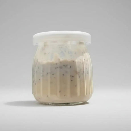 Overnight Oats Glass Prep Jars 200ml Set of 4 Kitchen & Dining Food Storage Containers