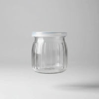 Overnight Oats Glass Prep Jars 200ml Set of 4 Kitchen & Dining Food Storage Containers