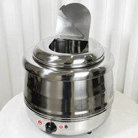 Stainless Steel Electric Soup Warmer Tureen 10L Kitchen & Dining Food Warmers