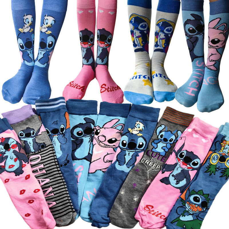 Cute Cartoon Socks Clothing & Accessories Crew Socks