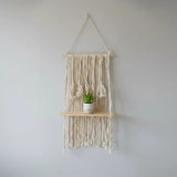 Nordic Hanging Plant Shelf Storage Rack Home & Living Floating Wall Shelves & Ledges