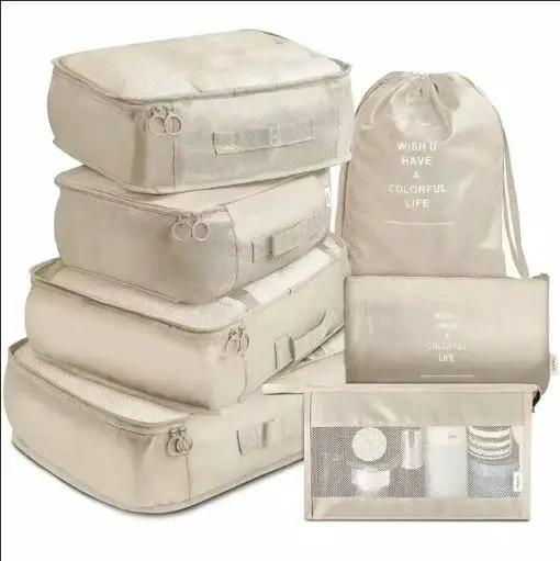7-in-1 Travel Packing Organizer Set Outdoor & Sports Packing Organizers
