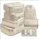 7-in-1 Travel Packing Organizer Set Outdoor & Sports Packing Organizers