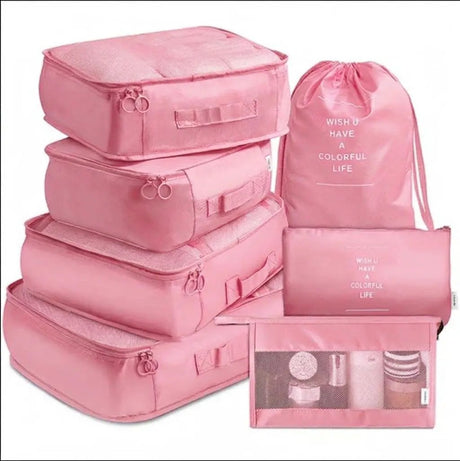 7-in-1 Travel Packing Organizer Set Outdoor & Sports Packing Organizers