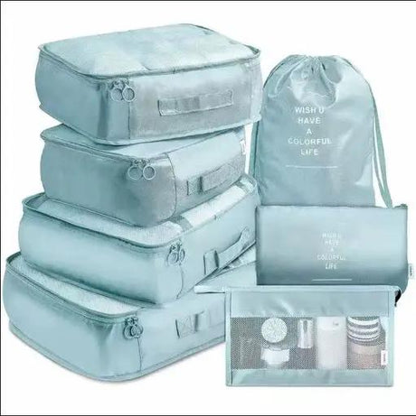 7-in-1 Travel Packing Organizer Set Outdoor & Sports Packing Organizers