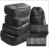7-in-1 Travel Packing Organizer Set Outdoor & Sports Packing Organizers