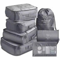 7-in-1 Travel Packing Organizer Set Outdoor & Sports Packing Organizers
