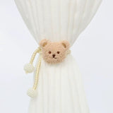 3D Plush Bear Curtain Tiebacks Set of 2 Home & Living Curtain Tiebacks