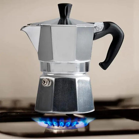 12-Cup Moka Pot Classic Italian Stovetop Coffee Maker Coffee & Tea Electric & Stovetop Espresso Pots