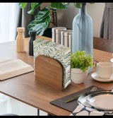 Wooden Standing Napkin Holder Kitchen & Dining Napkin Holders
