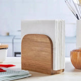 Wooden Standing Napkin Holder Kitchen & Dining Napkin Holders