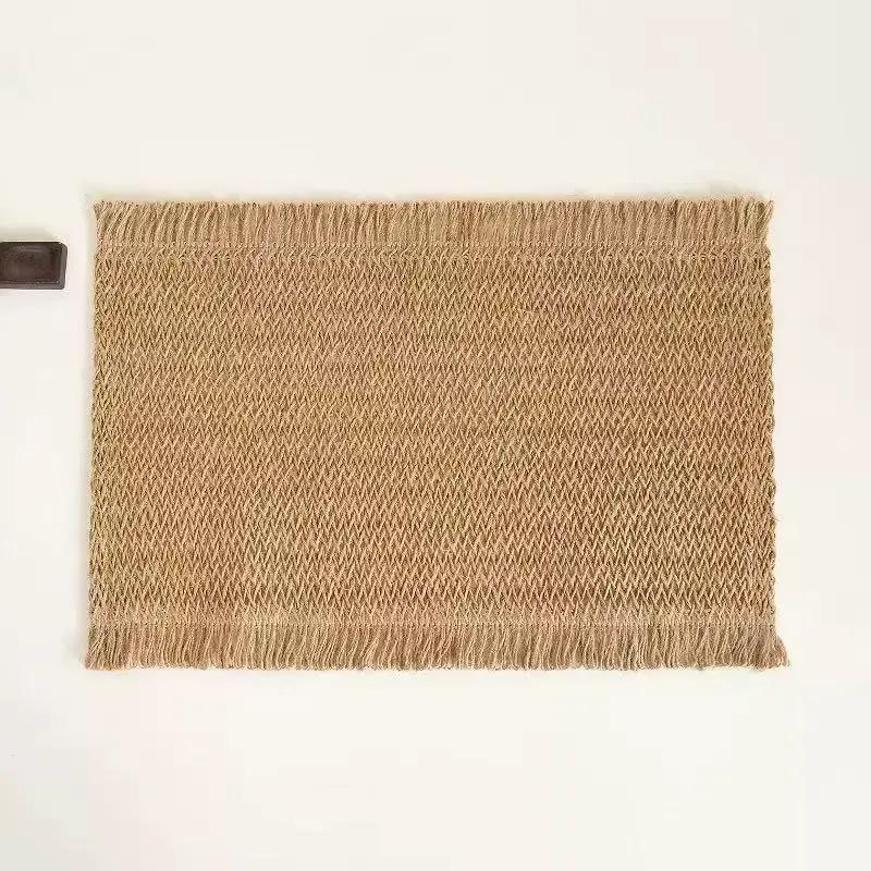 Woven Rectangular Place Mats Set Dining & Table Linen Placemats