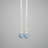 Wood Ball Curtain Tiebacks (Pair) Curtain Accessories Curtain Tiebacks