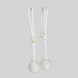 Wood Ball Curtain Tiebacks (Pair) Curtain Accessories Curtain Tiebacks