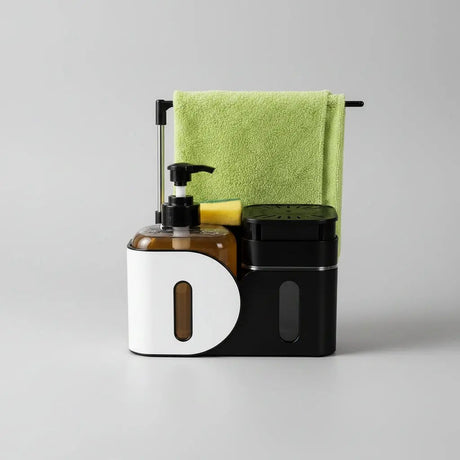 Multifunctional Standing Kitchen Soap Dispenser Kitchen & Bathroom Accessories Sink Caddies