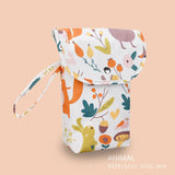 Waterproof Floral Diaper Pouch Baby Accessories Diaper Bag Organizers
