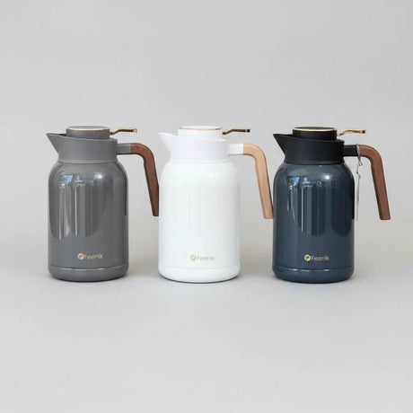 FEENIK 2L Vacuum Flask Unbreakable 24-Hour Hot Drinkware Thermoses