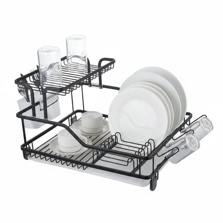 Large Single Layer Dish Rack Kitchen Storage Dish Racks