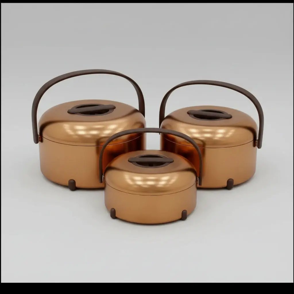 Premium Eco-Friendly Insulated Food Warmer Set 3-Piece Kitchen & Dining Food Warmers
