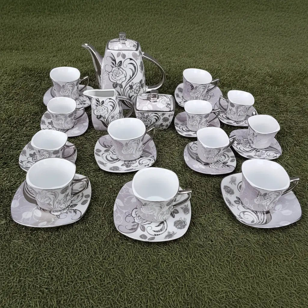 29-Piece Tea Set Kitchen & Dining Tea Sets