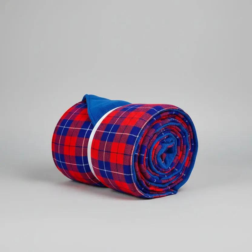 Butterfly Heavy Masai Fleece Blanket 150x200cm Bed & Bath Throw Blankets