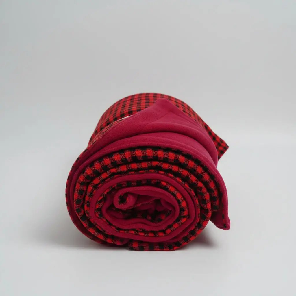 Butterfly Heavy Masai Fleece Blanket 150x200cm Bed & Bath Throw Blankets