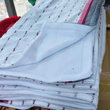 Butterfly Heavy Masai Fleece Blanket 150x200cm Bed & Bath Throw Blankets