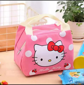 Kids Cartoon Insulated Lunch Bag Stitch & Hello Kitty Toys & Kids Lunch Bags