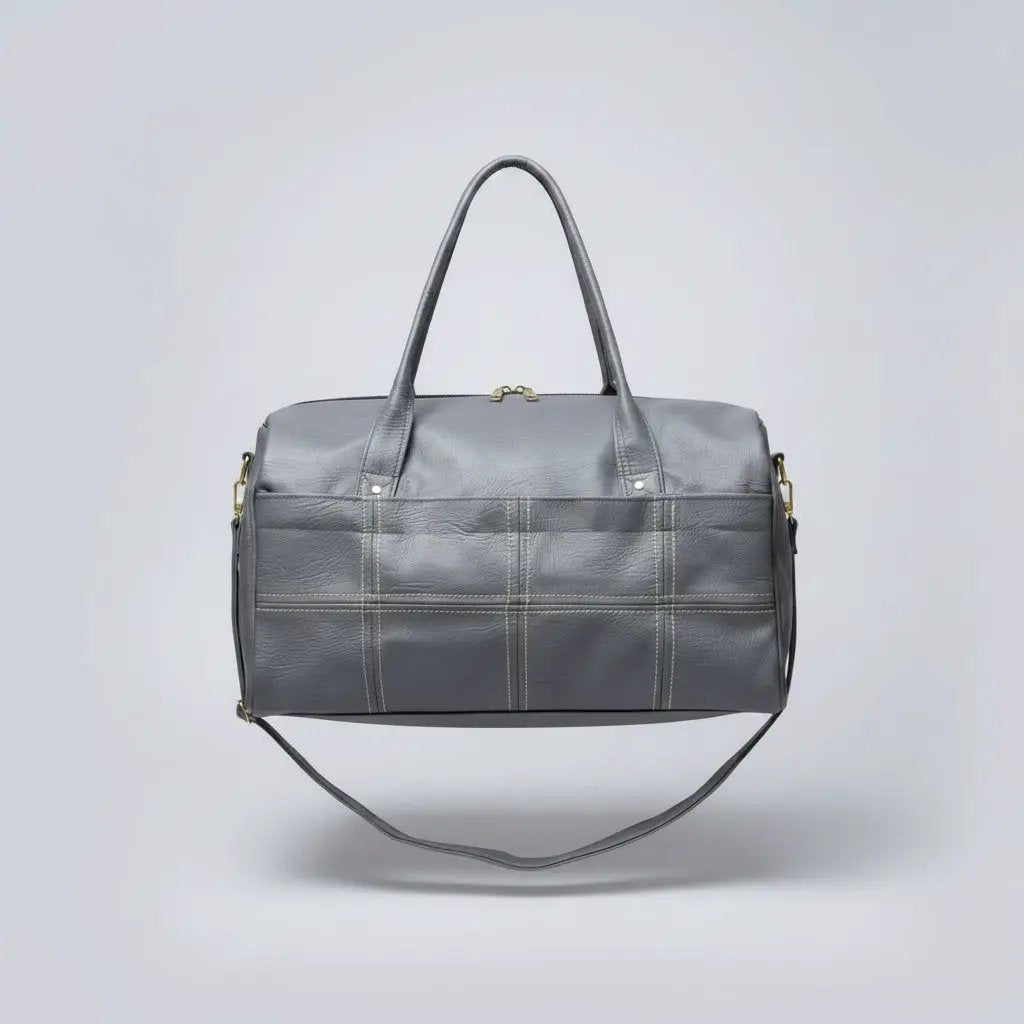 Leather Finish Duffel Travel Bag 62x32x28cm Outdoor & Travel Duffel Bags