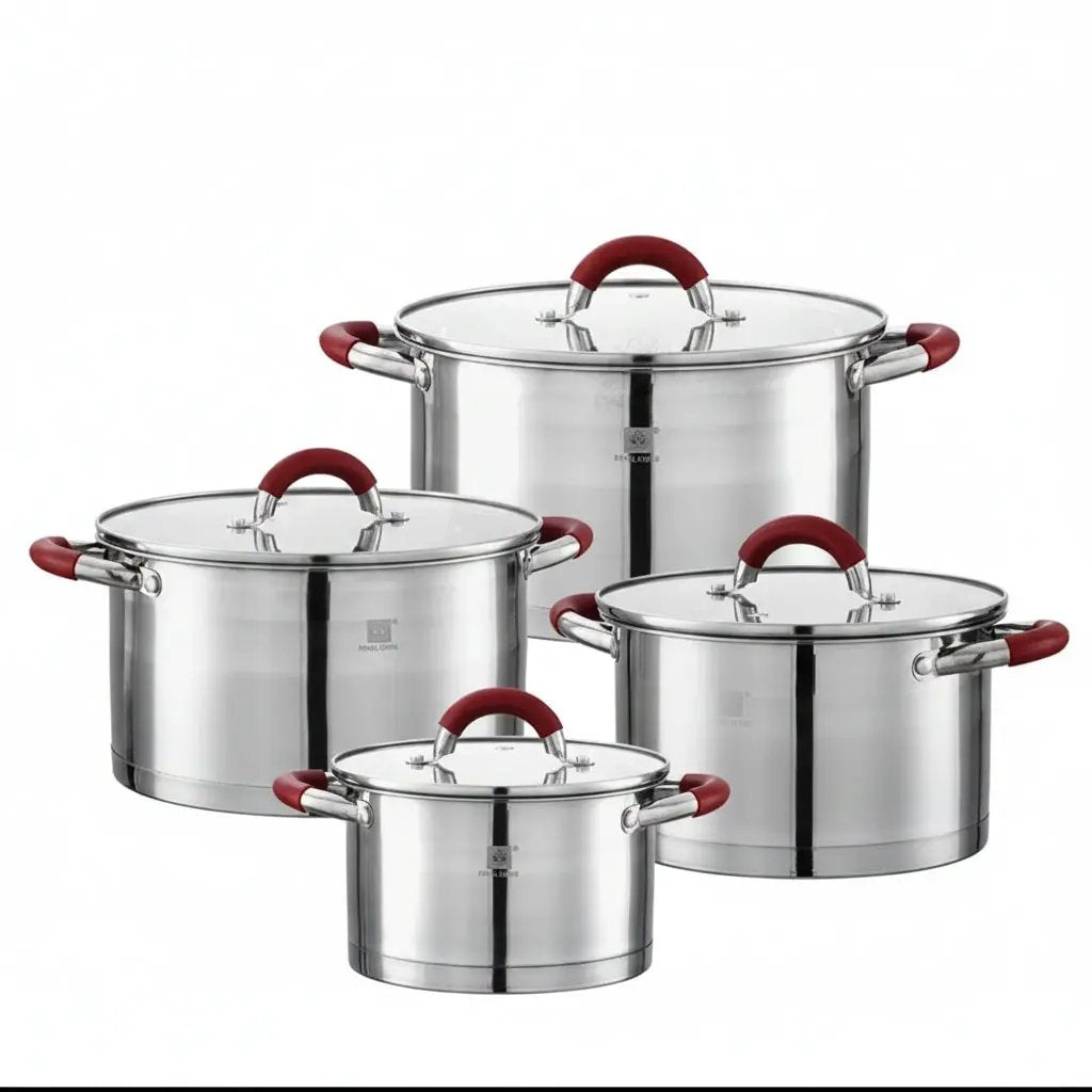 8-Piece 5-Ply Stainless Steel Cookware Set Cookware Cookware Sets