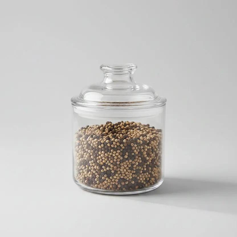 Easy Lock Round Acrylic Storage Jar 29x9cm Kitchen Storage Food Storage Containers