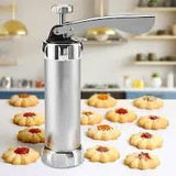 Stainless Steel Cookie & Biscuit Maker 24-Pattern Baking Tools Cookie Presses