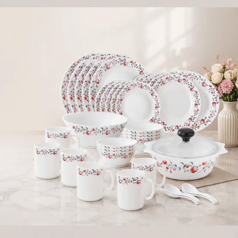 Glass Dinner Set 40pcs Dinnerware Dinnerware Sets