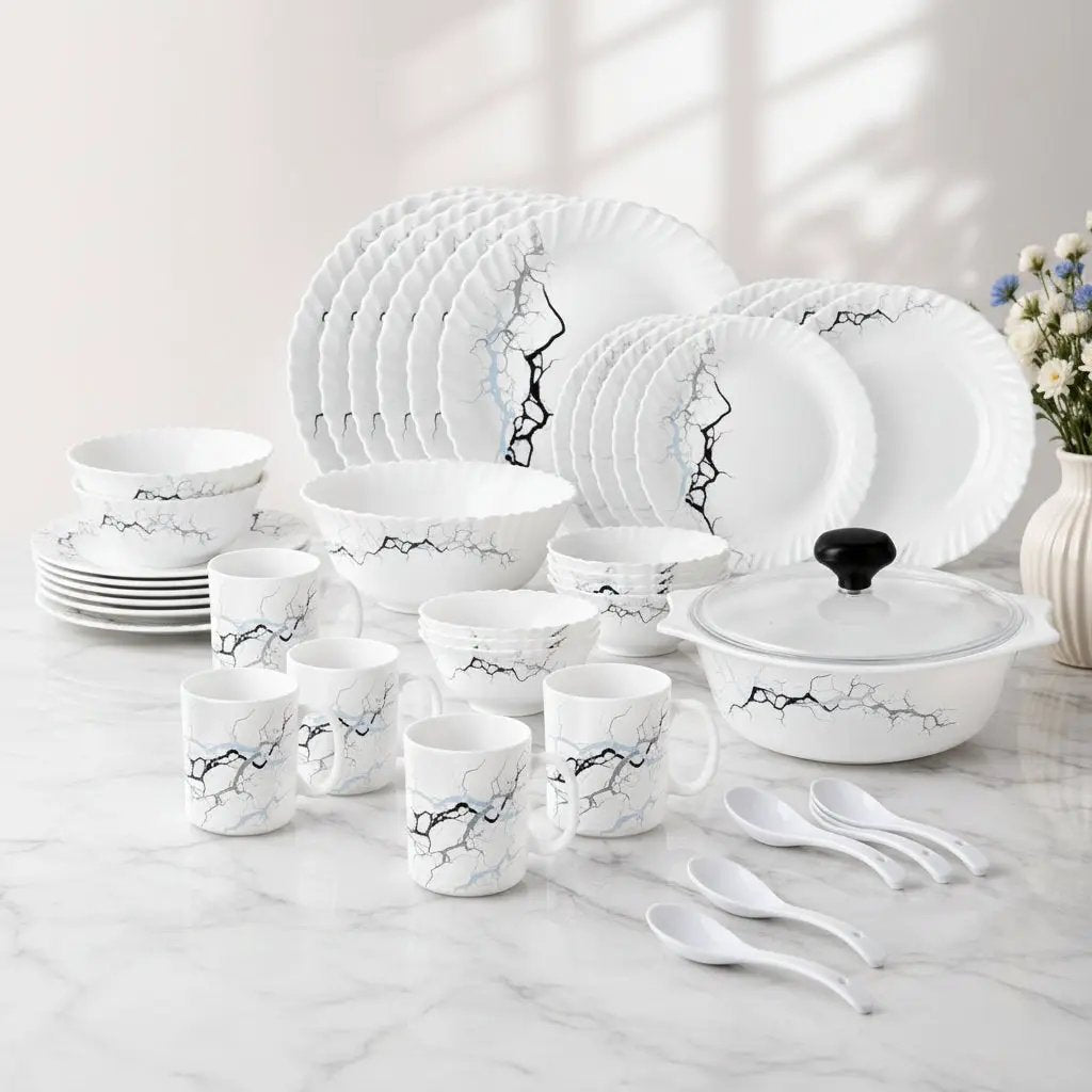 Glass Dinner Set 40pcs Dinnerware Dinnerware Sets