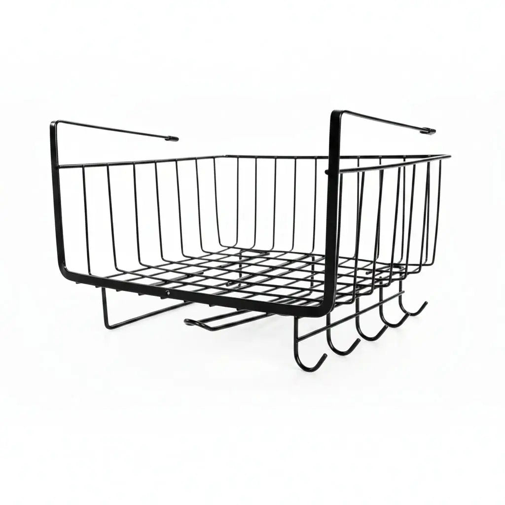 Metallic Under Shelf Storage Rack Storage & Organisation Shelf Rails & Guards