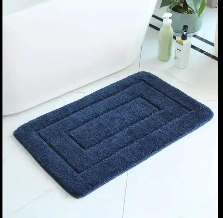 Flocking Bathroom Doormat Bathroom Door Mats