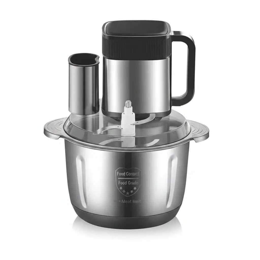 Electric Food Chopper & Meat Grinder 9-in-1 Kitchen Appliances Food Processors