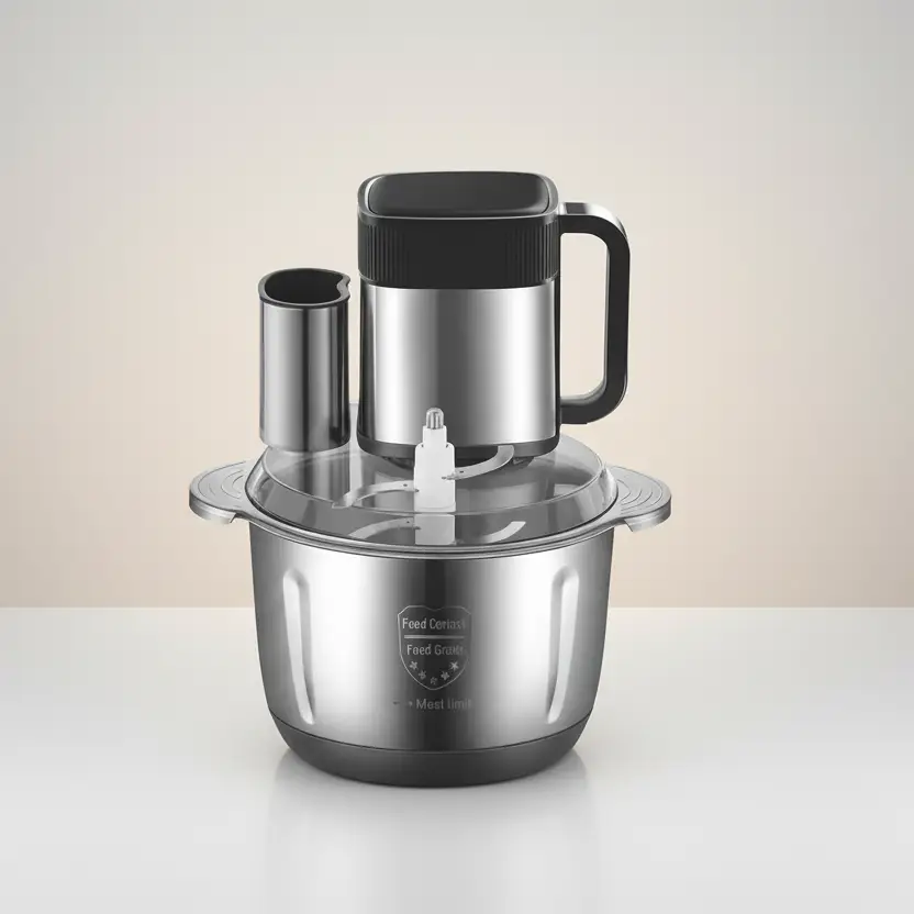 Electric Food Chopper & Meat Grinder 9-in-1 Kitchen Appliances Food Processors