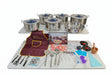 Stainless Steel Cookware Set 54pc – Per Carton Cookware Cookware Sets