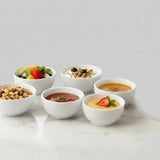 White Ceramic Bowl Kitchenware Bowls