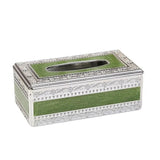 Rectangular Metallic Serviette Box Holder Home Accessories Facial Tissue Holders