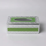 Rectangular Metallic Serviette Box Holder Home Accessories Facial Tissue Holders