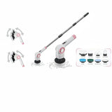 11-in-1 Electric Spin Scrubber Cleaning Appliances Scrub Brushes
