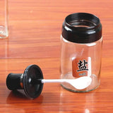 3-Piece Glass Spice Jar Set Kitchen Storage Food Storage Containers