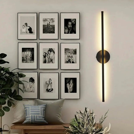 Modern Wireless LED Wall Sconce with Remote Lighting Wall Light Fixtures